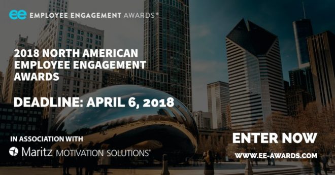 2018 North American Employee Engagement Awards in association with Maritz Motivation Solutions now open for entries