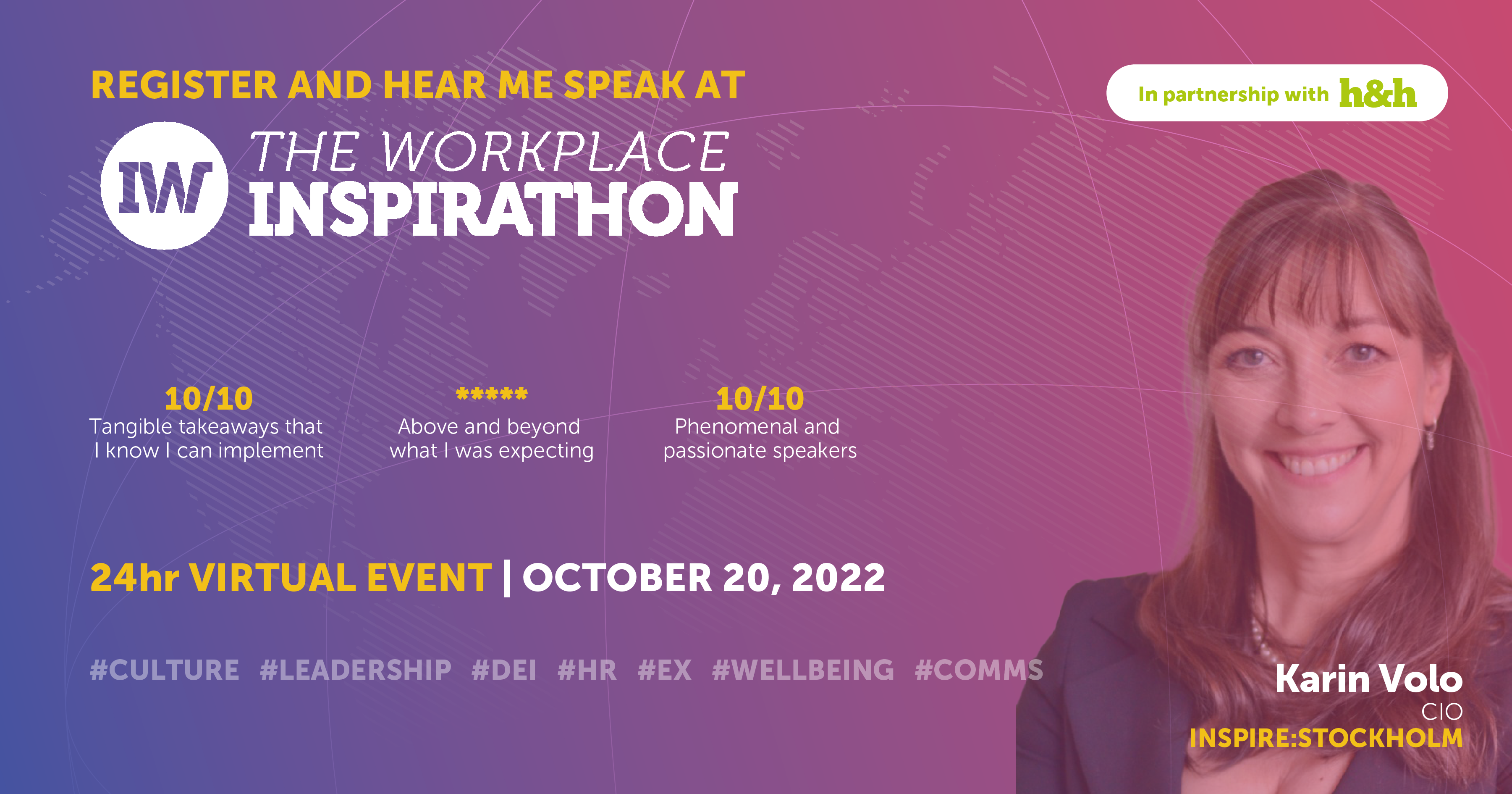 Meet Inspirathon speaker &#8211; Karin Volo