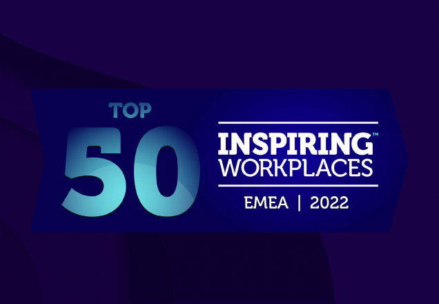 Top 50 Inspiring Workplaces across EMEA announced