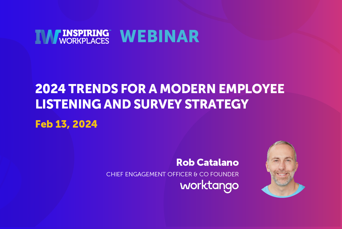 On Demand Video: Webinar 2024 Trends for a Modern Employee Listening and Survey Strategy