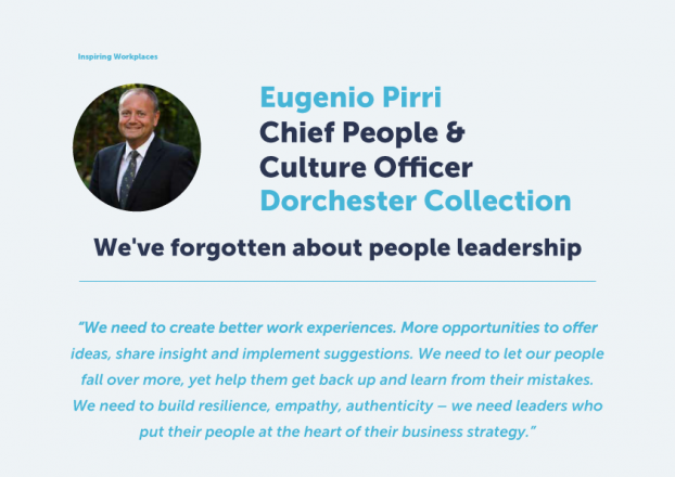 Inspiring your people in a changing world &#8211;  We&#8217;ve forgotten about people Leadership