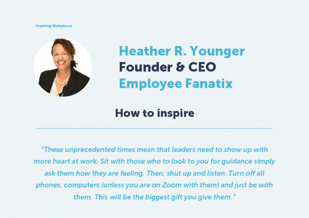 Inspiring your people in a changing world &#8211;  Show up with more heart