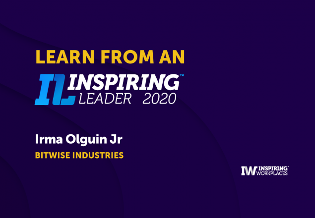 Stories from an Inspiring Leader &#8211; Irma Olguin Jr