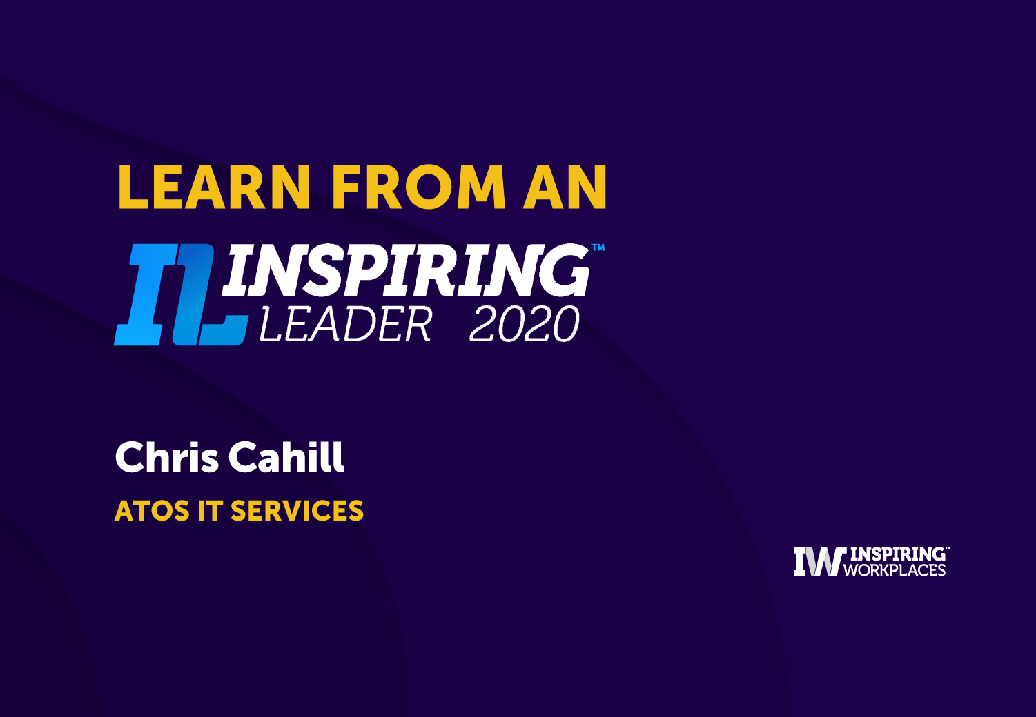Stories from an Inspiring Leader &#8211; Chris Cahill