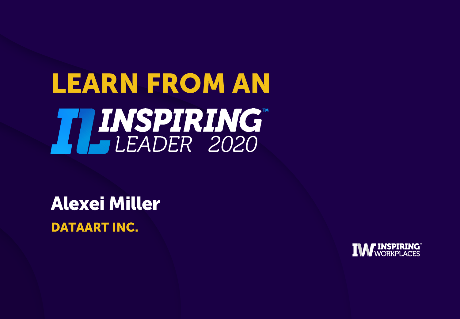 Stories from an Inspiring Leader &#8211; Alexei Miller