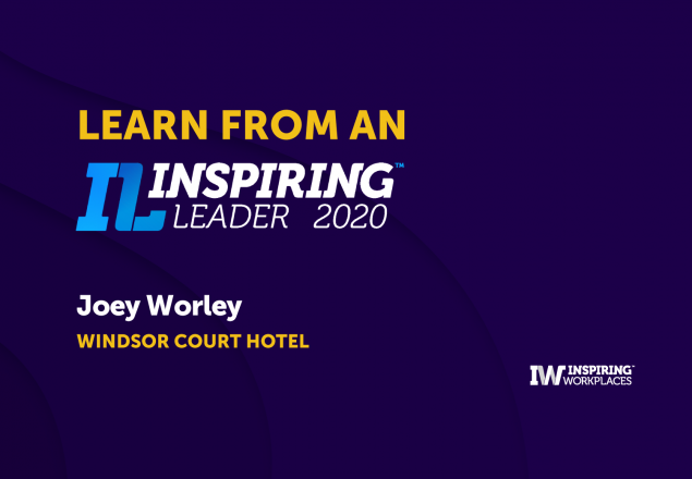 Stories from an Inspiring Leader &#8211; Joey Worley