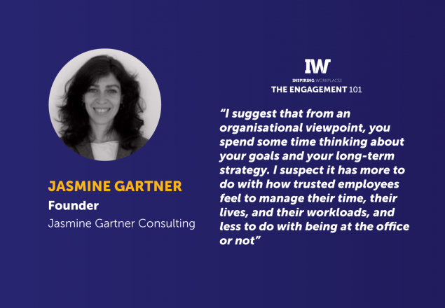 How to return to the workplace (or not) &#8211; in a post covid world &#8211; Jasmine Gartner