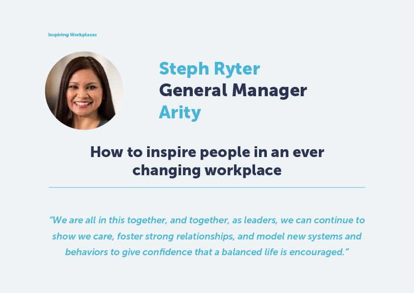 Inspiring your people in a changing world &#8211; Building a supportive culture while remote working