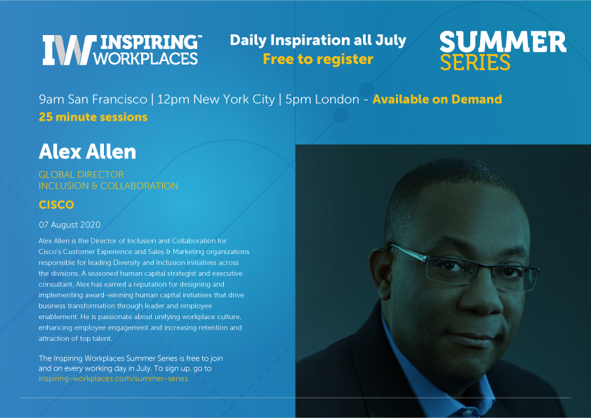 On Demand Video: Building an Inclusive and Conscious Culture Through Leadership Engagement | Alex Allen