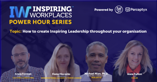On Demand Video: Power Hour 4 – How to Create Inspiring Leadership.