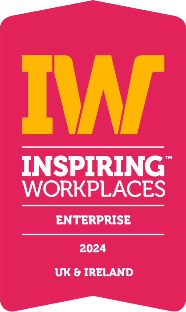 Company size Badge Enterprise 2024 IW - Uk & Ireland