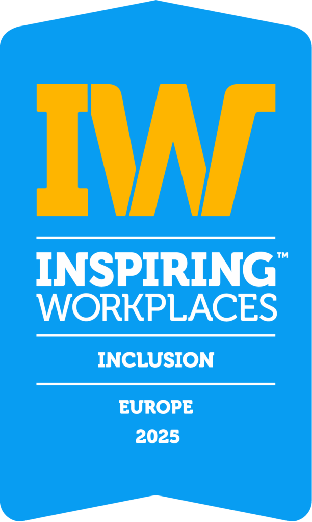 Company size badge winner INCLUSION 2025 - Europe