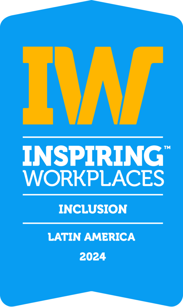 Company size badge winner INCLUSION 2024 - Latin America