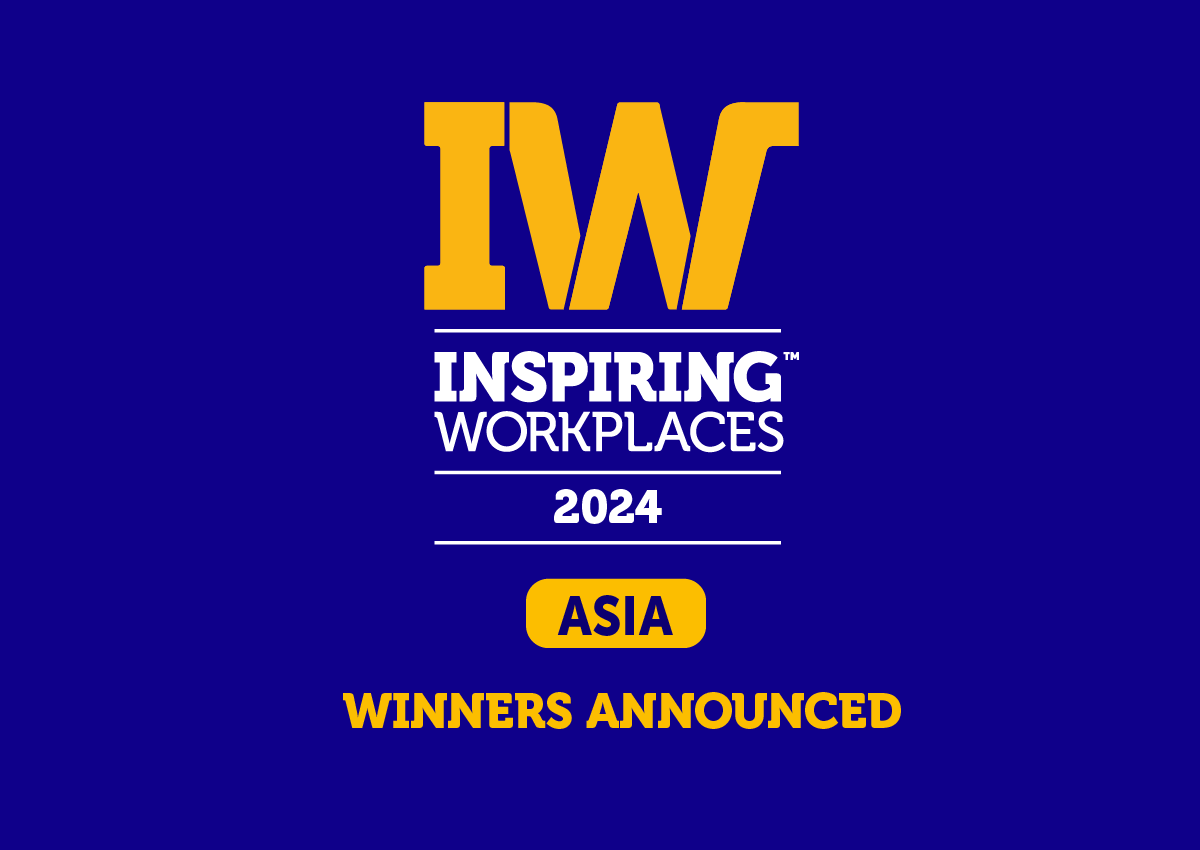 The Inaugural 2024 Inspiring Workplaces Winners Announced in Asia