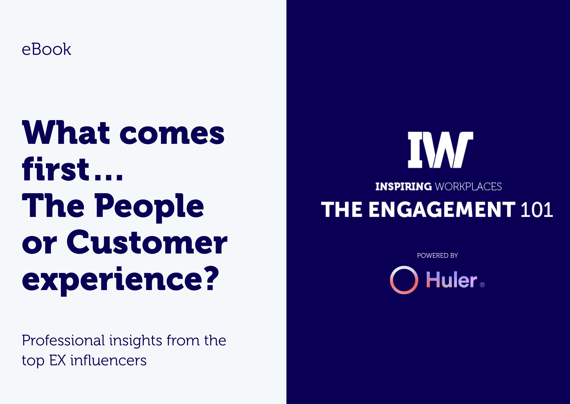 eBook: What comes first… The People or Customer experience?