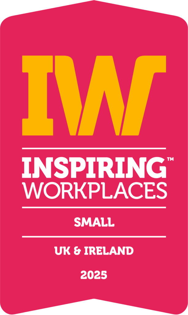 Company size badge winner Small 2025 - Uk & Ireland