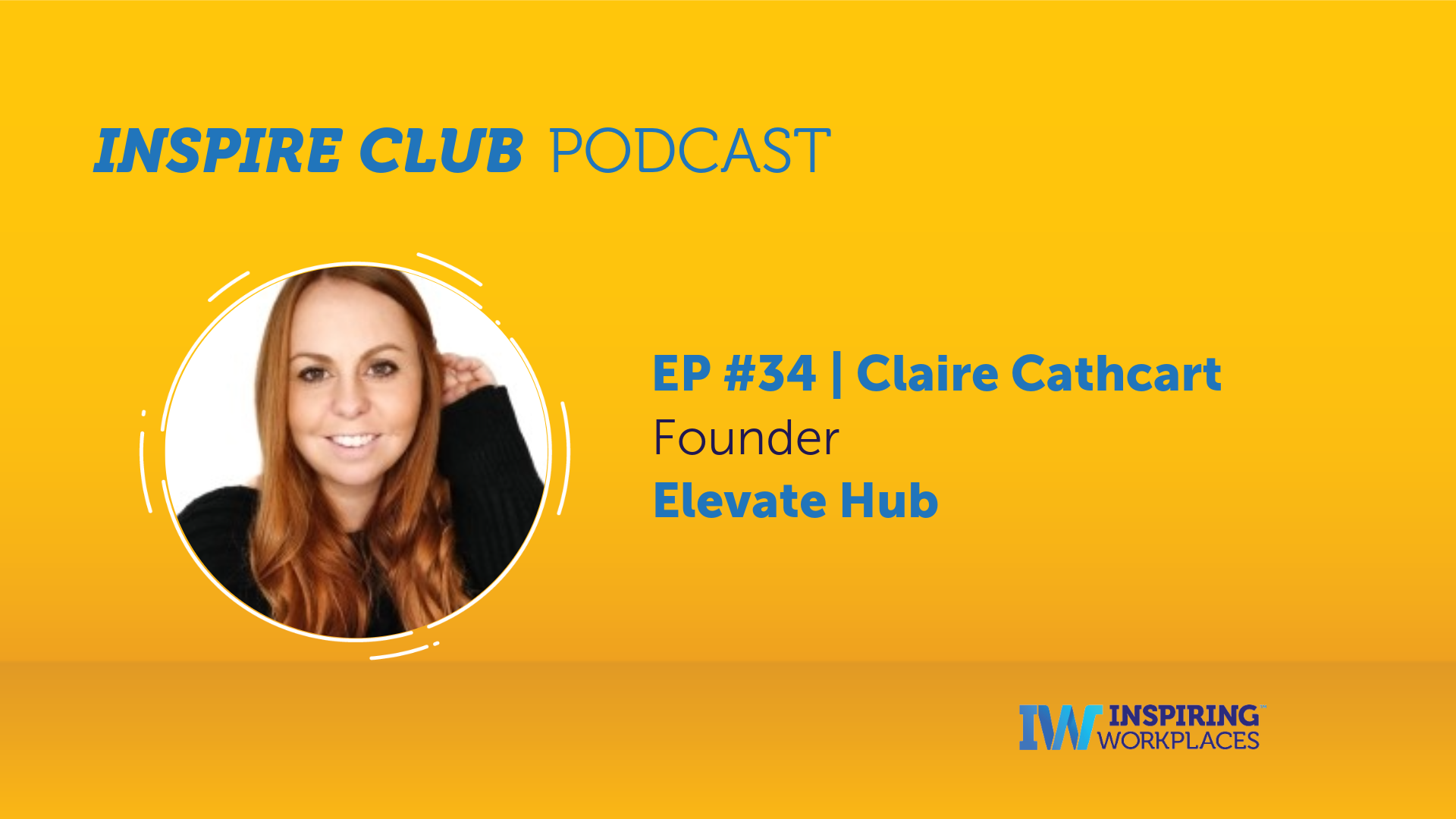 Inspire Club Podcast: EP #34 – Claire Carthcart