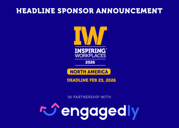 The Inspiring Workplaces Group Announce Headline Partnership with Engagedly Inc. across North America