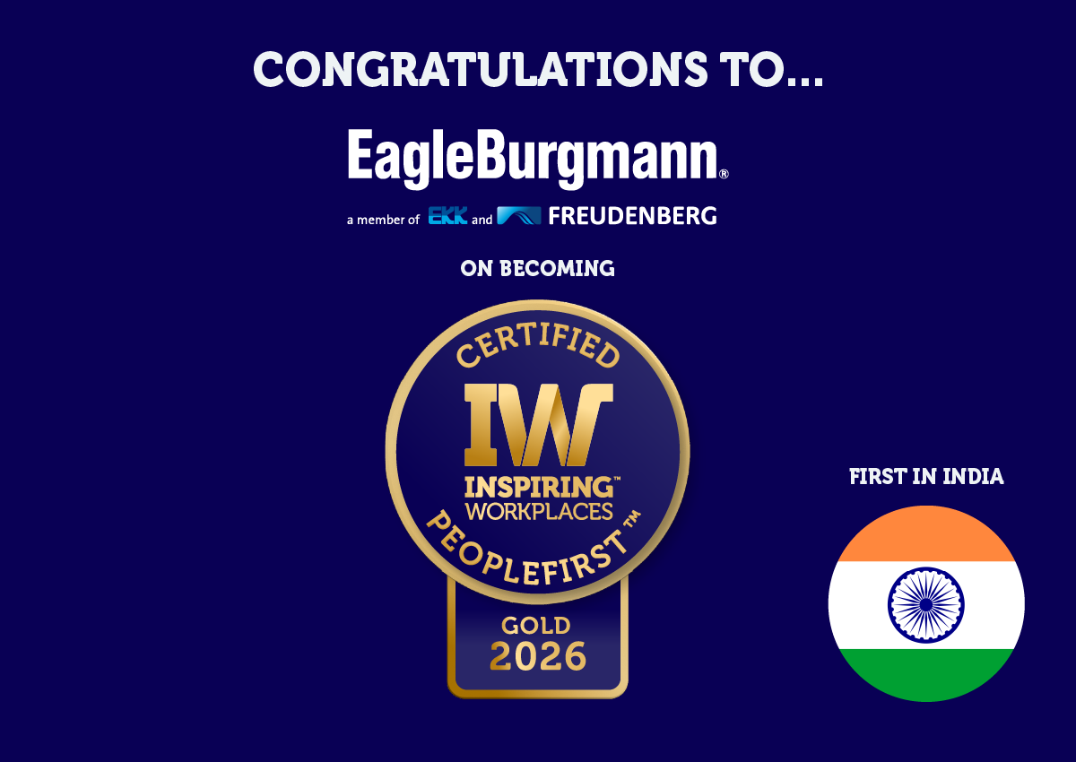 EagleBurgmann India Pvt. Ltd announced as First Certified PeopleFirst™ Organisation in India