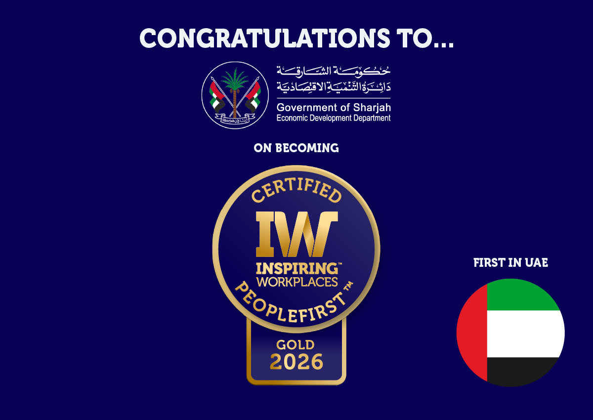 Sharjah Department of Economic Development announced as First Certified PeopleFirst™ Organisation in the United Arab Emirates