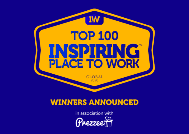 The 2026 Global Top 100 Inspiring Places to Work™ List, in association with Prezzee, announced