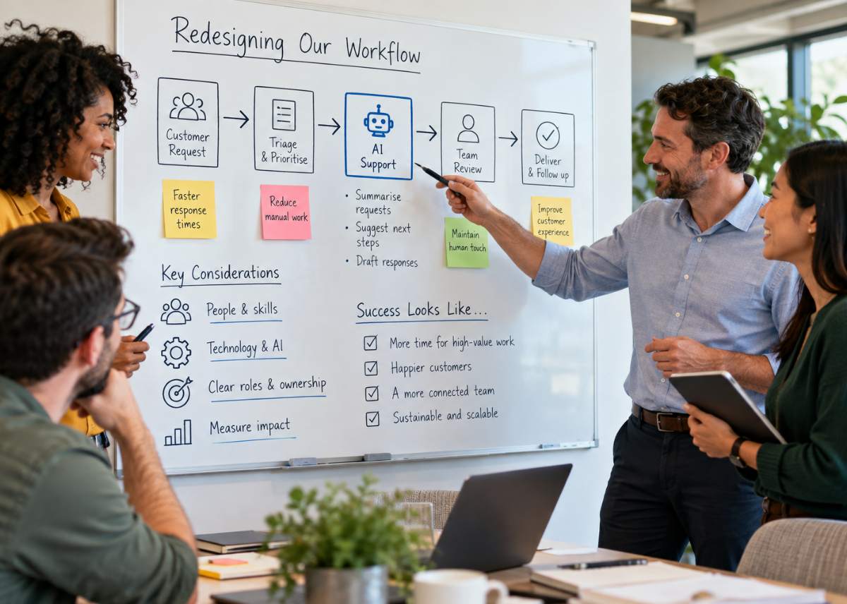 The Hardest Part of AI Transformation Isn’t the Technology. It’s the Human System Around It.